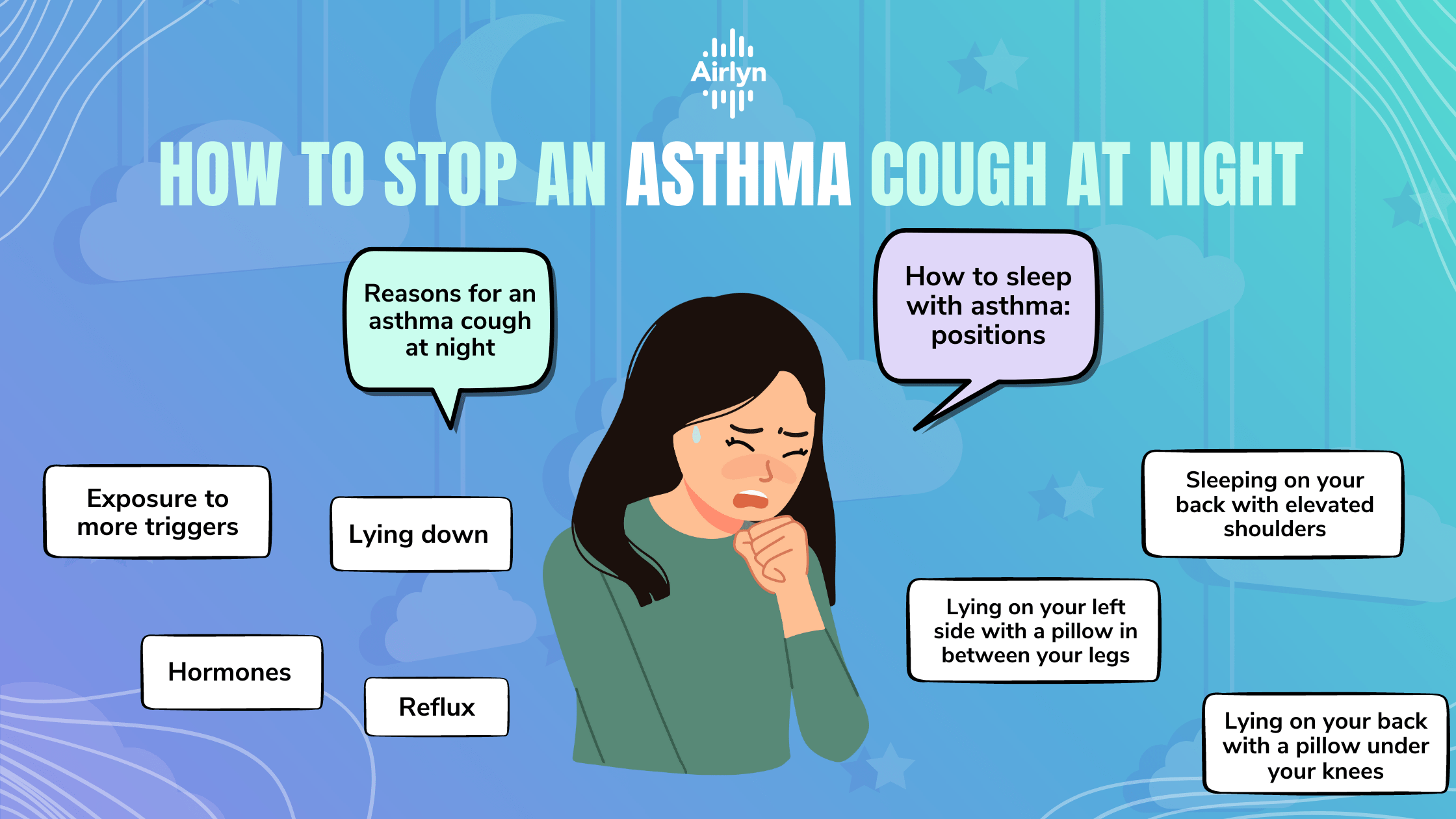 How to sleep with asthma: Sleeping positions to try and more